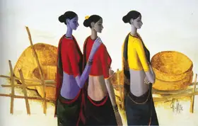 Prabha, B. (Artist). Untitled, n.d. | Painting