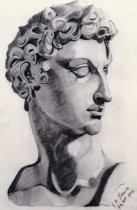 Sabavala, Jehangir (Artist). Plaster Cast, 1942 | Drawing