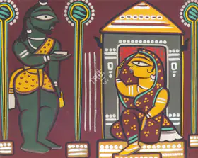 Roy, Jamini (Artist). Untitled, n.d. | Painting
