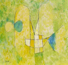 Gaitonde, V.S. (Artist). Untitled, 1953 | Painting