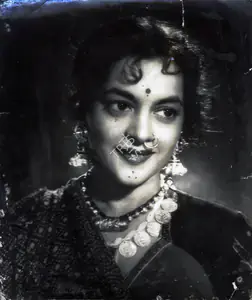 Dronacharya (Cinematographer), Railway Platform, 1955 | Photographic Still