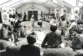 Roy, Soumendu (Cinematographer), Hirak Rajar Deshe, 1980 | Photographic Still | CinemaEducation | 00663346