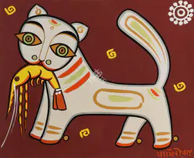 Roy, Jamini (Artist). Untitled, n.d. | Painting