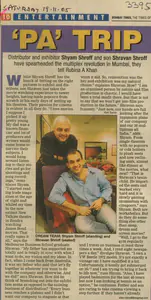 Khan, Rubina A. (Reporter). Pa' Trip, 19 November 2005 | Newspaper Clipping | 00853122