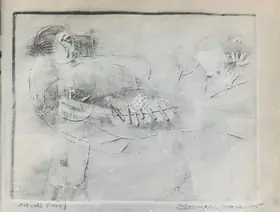Hore, Somnath (Artist). Untitled, 1965 | Painting