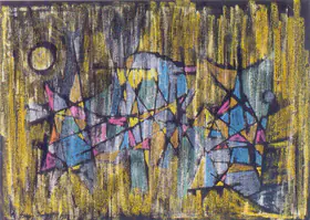 Narayan, Badri (Artist). Untitled, 1959 | Drawing