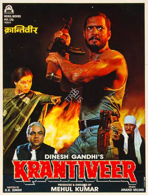 Kumar, Mehul (Producer), Krantiveer, 1994 | Song-Synopsis Booklet