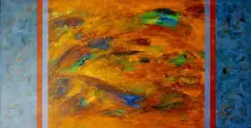 Pandya, Dinesh (Artist). Untitled (Composition), 1991 | Painting