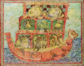 Sharma, Ramesh (Artist). Payroo Bonsai, n.d. | Painting