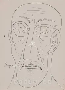 Souza, F.N. (Artist). Untitled, 1964 | Drawing