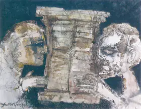 Ray, Shyamal Dutta (Artist). Untitled, 1992 | Painting