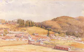 Bombay School (Artist). Landscape, n.d. | Painting