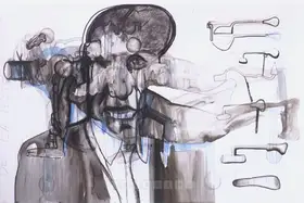 Gupta, Probir (Artist). De La Teste Des Players, 2006 | Graphic Art
