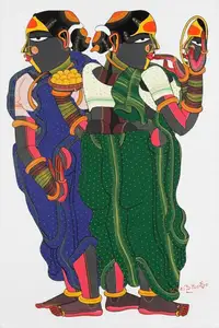 Vaikuntam, Thota (Artist). Untitled, n.d. | Painting
