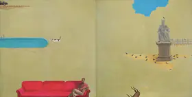 Kamath, Manjunath (Artist). Arranged Landscape in Mumbai, 2006 | Painting