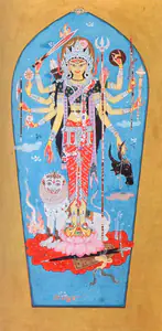 Aich, S.N. (Artist). Durga, n.d. | Painting