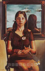 Indervir (Artist). Reflections, 2003 | Painting