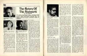 Grover, Anil (Essayist). The Return of the Stalwarts. In <i>For You.</i> 1(2). 14 December 1975 | Essay | 00798710
