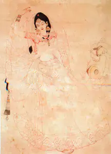 Chughtai, M.A.R. (Artist). Untitled, n.d. | Painting