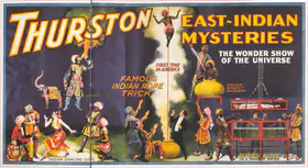 Thurston (Magician). Thurston. East-Indian Mysteries | Magic Publicity Art & Memorabilia