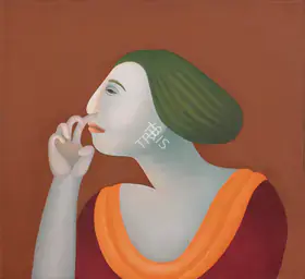 Bawa, Manjit (Artist). Head, 2003 | Painting