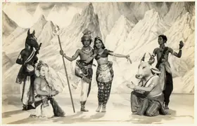 Balakrishna, G. (Cinematographer), Jhanak Jhanak Payal Baaje, 1955 | Photographic Still