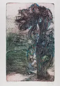 Pal, Ila (Artist). Untitled, 1973 | Graphic Art