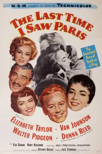 Cummings, Jack (Producer), The Last Time I Saw Paris, 1954 | Poster