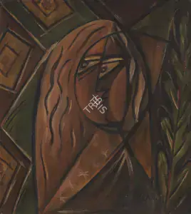 Keyt, George (Artist). Untitled (Two Women), n.d. | Painting