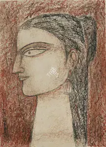 Pyne, Ganesh (Artist). Untitled, 1987 | Painting