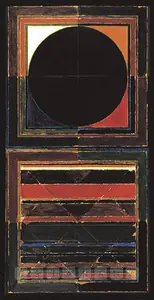 Raza, S.H. (Artist). Bindu, 1991 | Painting