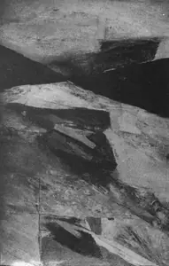 Ramkumar (Artist). Hills, 1973 | Painting
