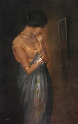 Mazumdar, Hemendranath (Artist). Untitled, n.d. | Painting
