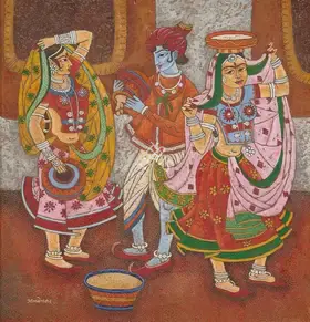 Almelkar, A.A. (Artist). Untitled, n.d. | Painting