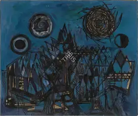 Chandra, Avinash (Artist). Untitled, c.1960 | Painting