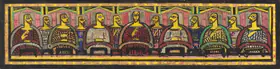 Roy, Jamini (Artist). Untitled (The Last Supper), n.d. | Painting