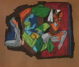 Husain, M.F. (Artist). Untitled, n.d. | Painting