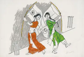 Husain, M.F. (Artist). Untitled, n.d. | Drawing