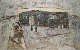 Santosh, G.R. (Artist). Kashmir, 1959 | Painting