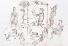 Burman, Sakti (Artist). Untitled, n.d. | Painting