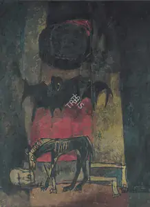 Mahammad, Isha (Artist). A Music from Inferno, 1969 | Painting