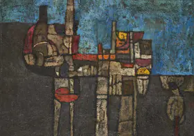 Gujral, Satish (Artist). Untitled, c.1960 | Painting