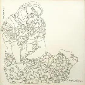 Goud, K. Laxma (Artist). Banjara Hills, 2002 | Drawing