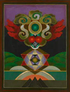 Santosh, G.R. (Artist). Shakti, 1990 | Painting