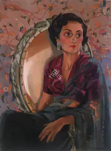 Sabavala, Jehangir (Artist). The Grey Sari, 1951 | Painting