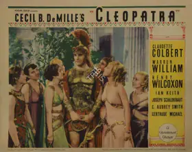 DeMille, Cecil B. (Director), Cleopatra, 1934 | Lobby card
