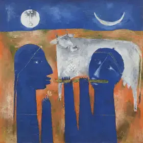 Shah, Haku (Artist). Untitled (Krishna Series), 2007 | Painting