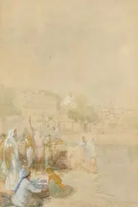 Taskar, L.N. (Artist). Untitled, n.d. | Painting