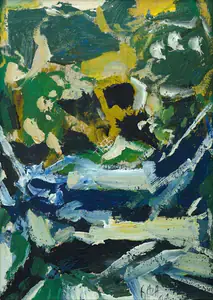 Raza, S.H. (Artist). Untitled, 2004 | Painting