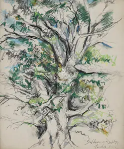 Sen, Paritosh (Artist). Untitled, 1981 | Painting